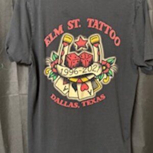 Elm Street Tattoo shirt (Oliver Peck) 25 Year Shirt